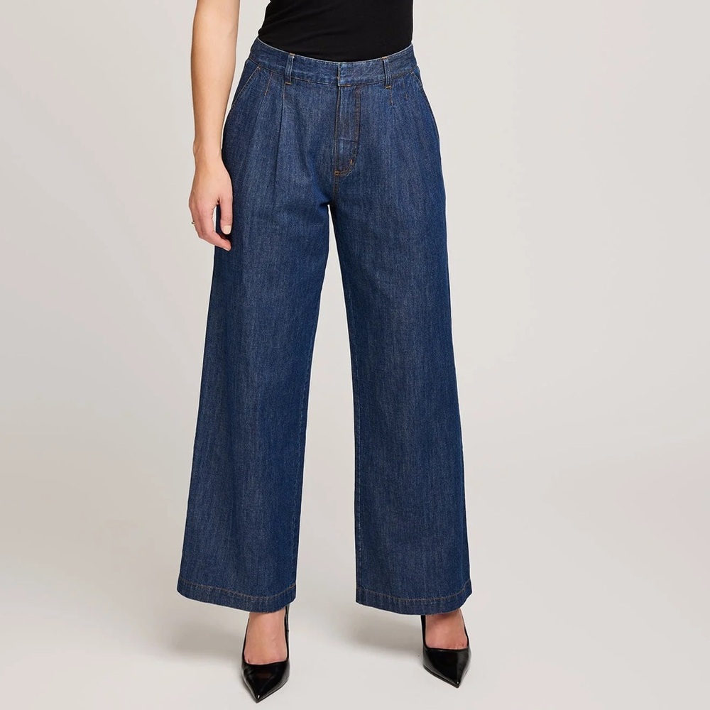 Gentle Fawn - Amara Denim Pant - Medium Wash - Size 0